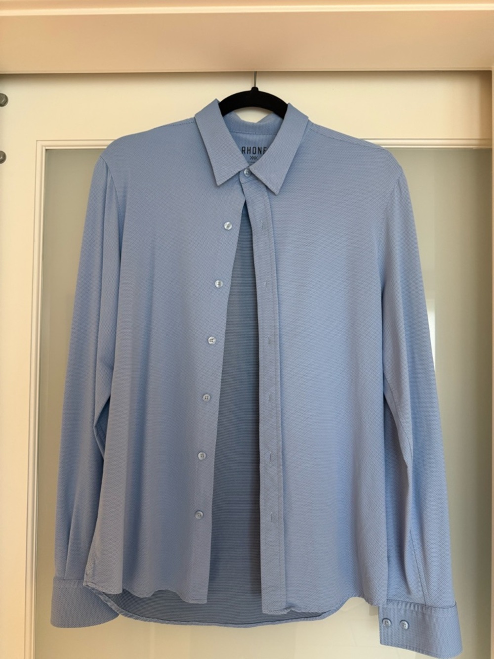 RHONE Light Blue Men's Dress Shirt